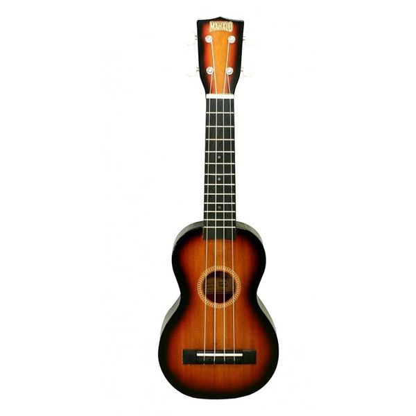 Ukelele | Soprano | JAVA | Electroacustico Vol+Tono | Fondo arqueado | Diapason Teca | Enc. Aquila | Mastil Caoba | Funda | Sunburst 3 tonos