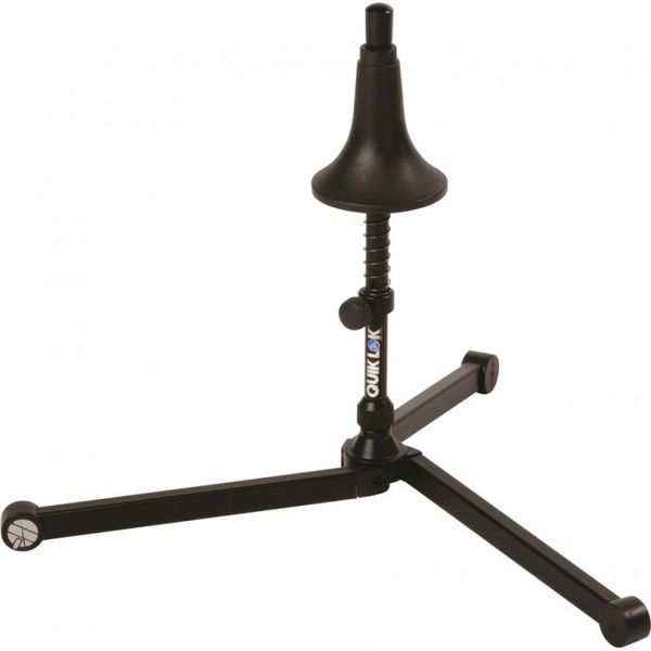 Soporte de Trompeta / Corneta - base trípode | Color Negro | Altura 18 - 26.5 cm