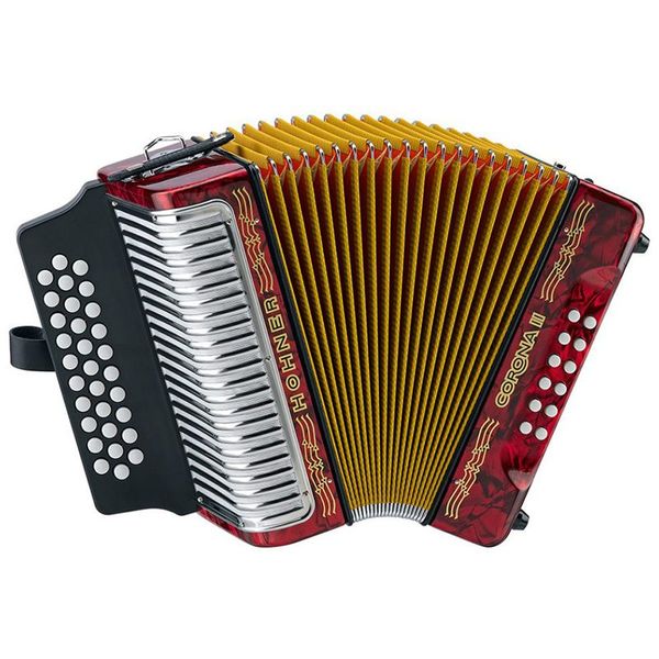 HOHNER VERD.CORONA II 31/12 ROJO