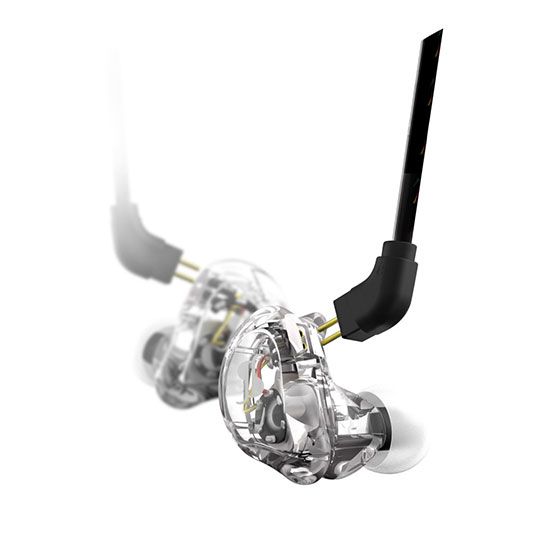 AURICULARES IN EARS STAGG ALTA RESOLUCION TRANSPARENTES - INC ESTUCHE Y ACCESORIOS