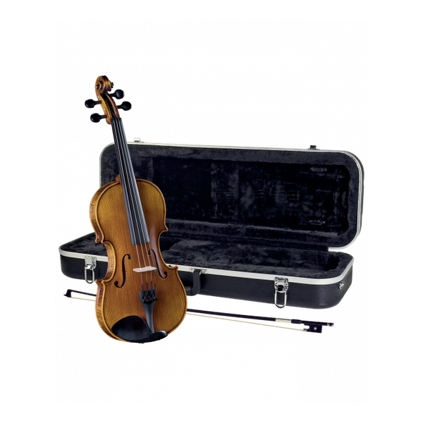 Violin | Artist | 4/4 | Tapa de Pino solido Select | Cuerpo de Maple Flameado | Arco A. Breton AB116 | Enc. Prelude Daddario | c/Estuche Rígido Deluxe