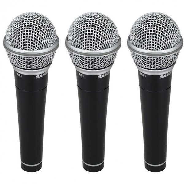 Microfono | Dinamico | estuche plastico | Pack x3