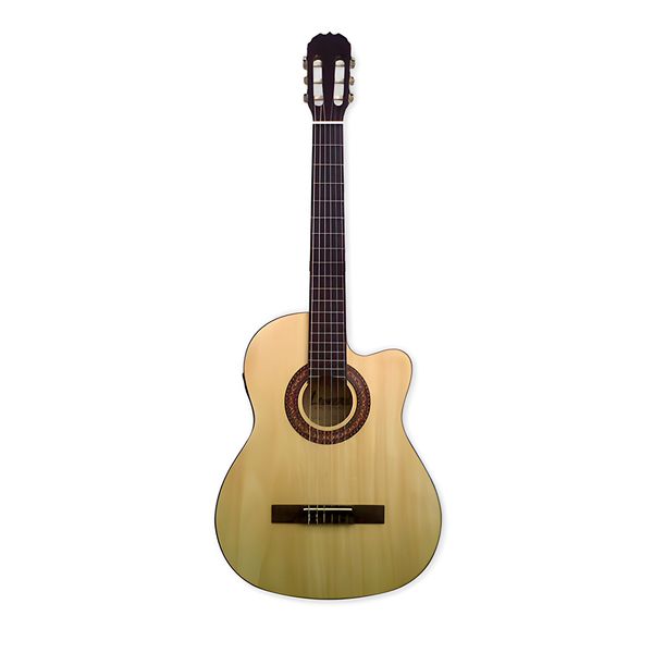 GUITARRA CLASICA LEONARD ELECTROACUSTICA-EQ 5 BANDAS Y AFINADOR