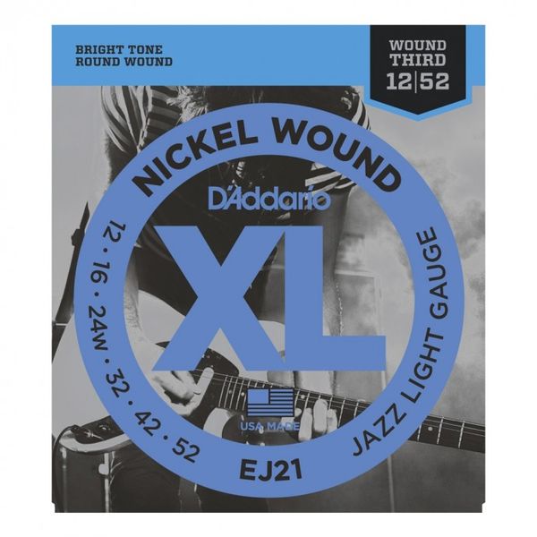 Encordado | Electrica | 012-016-024w-032-042-052 | Nickel Wound | Jazz |Light MCx5