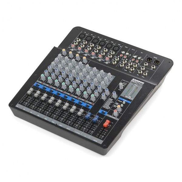 Mixer | Analoga | 14 canales (6 XLR/TRS + 4 TRS) | Salida L&R XLR-TRS | Vivo | Eq 3b | DSP Efectos | Faders deslizables