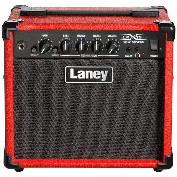 LANEY COMBO ELEC. LX-15 RED