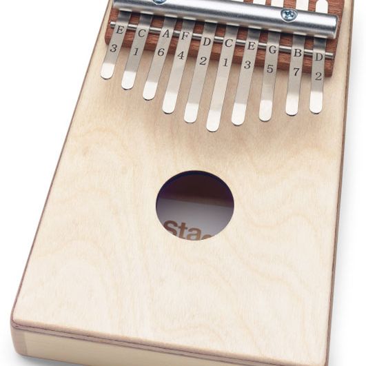 KALIMBA STAGG 10 NOTAS COLOR NATURAL