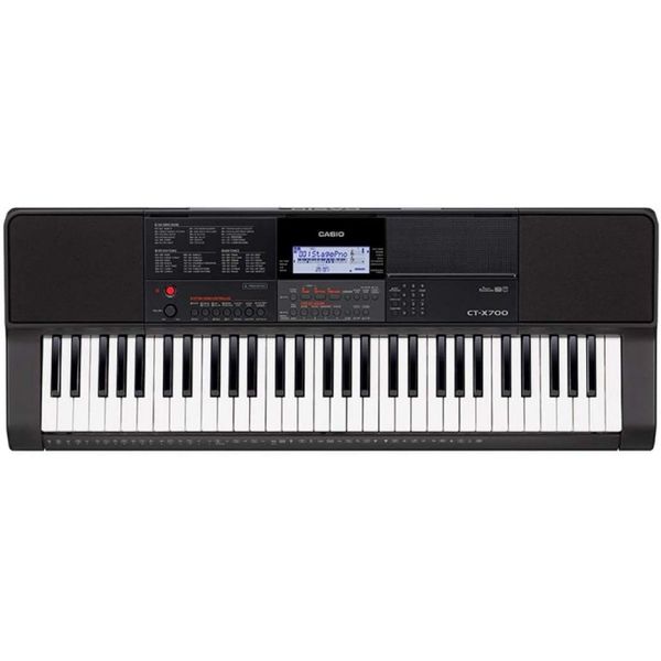 Teclado | CT-X | 61 Teclas | 600 Sonidos | 48 Polifonia | 195 Ritmos | AiX Sound | Sensitivo | Grabador | USB | 4.3Kg