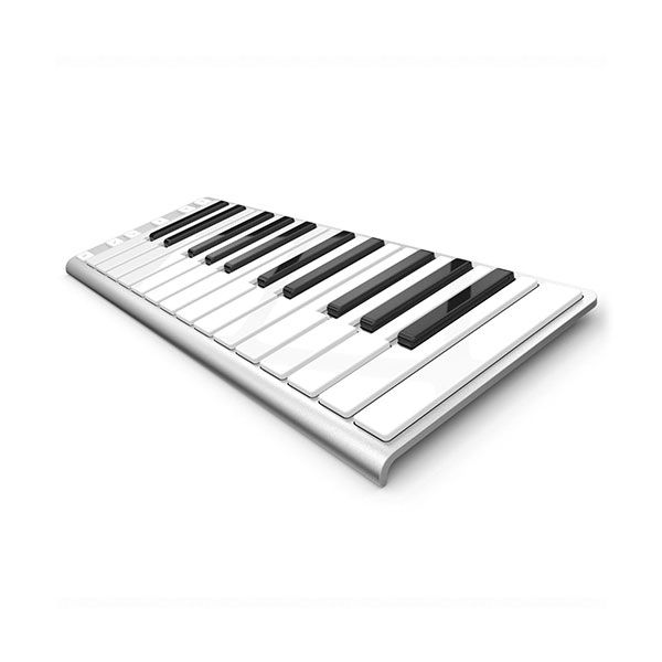 CONTROLADOR MIDI XKEY 25 NOTAS-ULTRA LIVIANO-128 NIVELES DE SENSIBILIDAD-OCTAVADOR-CABLE USB-BLANCO