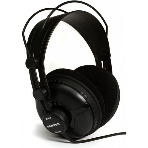 Auricular de Estudio | Over-Hear | Dr 50mm | FR 10Hz-25kHz | 32ohms | Plano | Color: Black