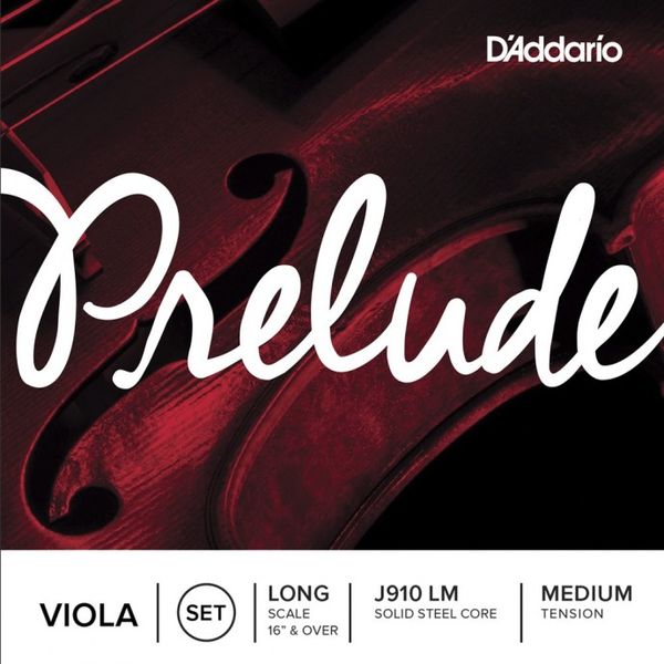 Encordado | p/Viola | Prelude | Escala Larga (16" -16.5") | T: Medium