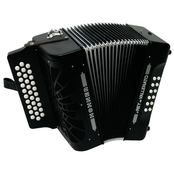 HOHNER VERD.REY VALLENATO FBbEb NEGRO