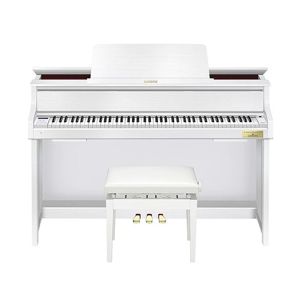 Piano | Celviano Grand Hybrid | 88 Teclas de Madera | Acc. Martillo de Piano Natural |26 Sonidos | 256 Polifonia | AiR Grand Sound | 3 Pedales | USB/PENDRIVE | Grabador | Banqueta | Blanco