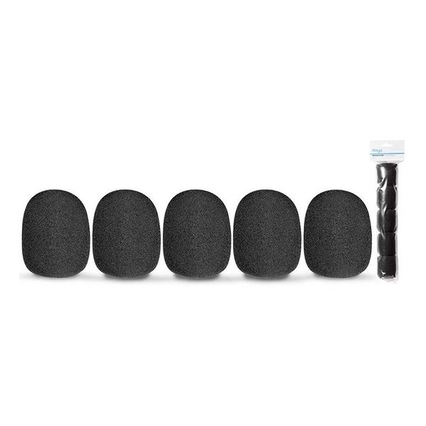 ROMPEVIENTOS STAGG PARA MICROFONOS (5 UNIDADES) COLOR NEGRO