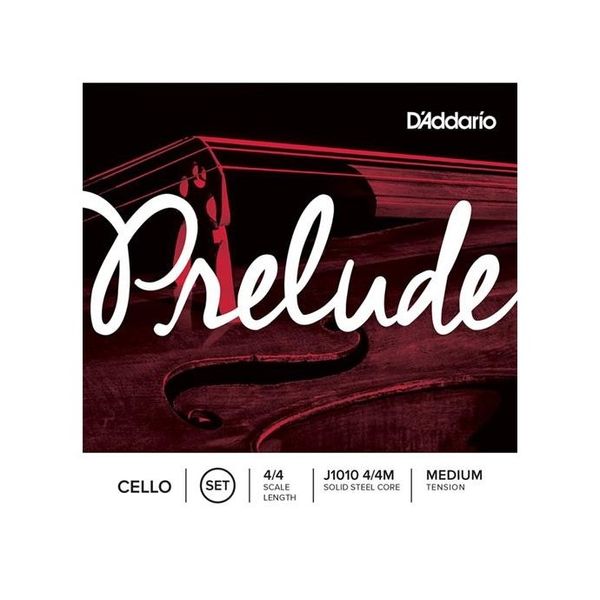 Encordado | p/ Cello | PRELUDE | CELLO SET 4/4 | Nucleo de acero | T: Medium