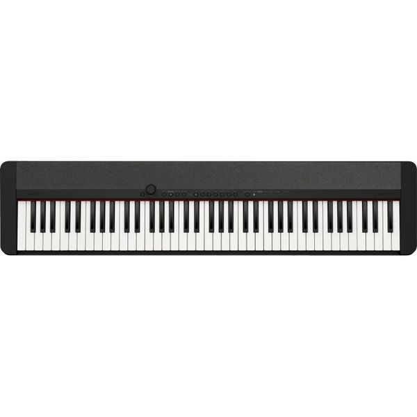 Teclado | Casiotone | 76 Teclas | 61 Sonidos | 64 Polifonia | AiX Sound | Sensitivo | USB micro B | APP | Grabador Midi | Entrada de Audio| Negro