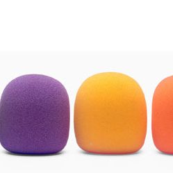 ROMPEVIENTOS STAGG PARA MICROFONOS (6 UNIDADES) COLORES VARIOS