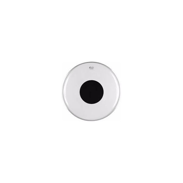 Parche | 22" | Controlled Sound Coated | Arenado | 1 capa | 10-mil | Refuerzo central | Para Bombo