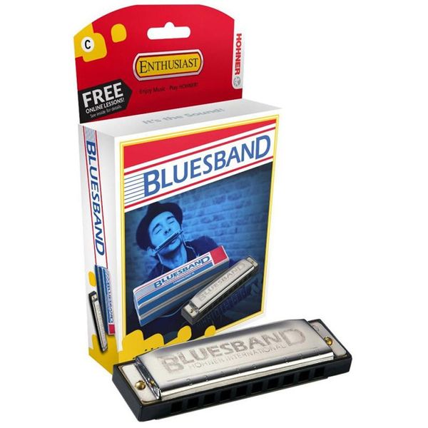HOHNER ARM. BLUES BAND C BOX