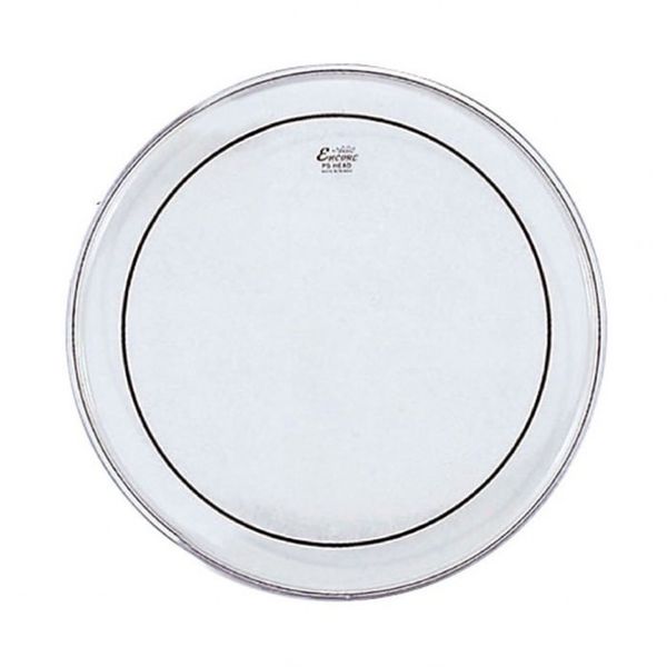Parche | 22" | Pinstripe Clear | Transparente | 2 capas | 2 x 10-mil | Reduccion de Armonico | Para Bombo