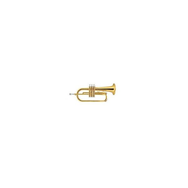 Flugel Horn, 3 pistones, Bb, Laqueado, c/Estuche Madera