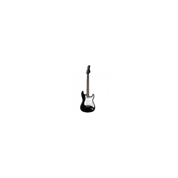 Guitarra electrica | Tipo STR | Diap, Rosewood | 3 microfonos simples | Ambar
