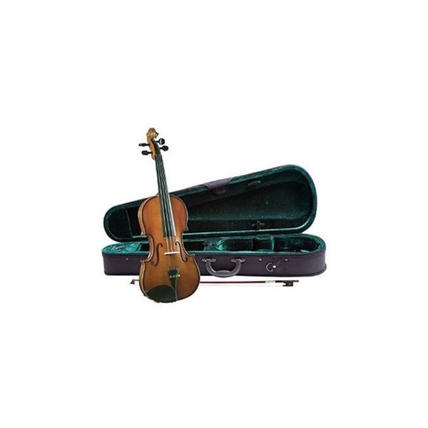 Violin | Estudio | 4/4 | Tapa de Pino solido Select | Cuerpo de Maple Flameado | Arco A. Breton AB112 | Enc. Prelude Daddario | c/Estuche Semi rigido