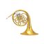 Corno Frances | Simple | Bb | 3 llaves | Yellow Brass | Laqueado | Estuche de Madera