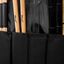 FUNDA DE PALILLOS STAGG-COLOR NEGRO