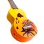 Ukelele | Soprano | HAWAI | Sengon | Diapason Caoba | Enc. Aquila | Funda | Naranja esfumado