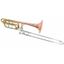 Trombon Bajo | a Vara Delux | Doble transpositor | Bb/F/Eb&Bb/F/D/Gb | Laqueado | Campana de cobre de 241mm. | Vara livi