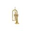 Flugel Horn, 3 pistones, Bb, Laqueado, c/Estuche Madera