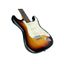Guitarra Electrica | Vintage Series | STR | RW | SSS | Pickguard Blanco | Cuerdas Daddario | Funda incluida | Sunburst 3