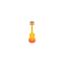 Ukelele | Soprano | HIBISCUS | Sengon | Diapason Caoba | Enc. Aquila | Funda | Naranja esfumado