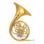 Corno Frances | Simple | Bb | 3 llaves | Yellow Brass | Laqueado | Estuche de Madera