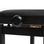 TABURETE STAGG DE PIANO-COLOR NEGRO