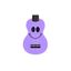 Ukelele | Soprano | U-SMILE | Sengon | Diapason Caoba | Enc. Aquila | Funda | Violeta laqueado