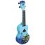 Ukelele | Soprano | HAWAI | Sengon | Diapason Caoba | Enc. Aquila | Funda | Azul esfumado