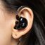 AURICULARES IN EARS STAGG ALTA RESOLUCION COLOR NEGRO - INC ESTUCHE Y ACCESORIOS
