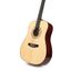 Pack | Guitarra Acustica | Cuerpo Dreadnought | Funda-Afinador-correa-Capo-Puas| Color Natural Mate