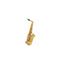 Saxo Alto | Eb | Cuerpo dorado laqueado | Estuche Semi rigido
