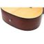 Pack | Guitarra Acustica | Cuerpo Dreadnought | Funda-Afinador-correa-Capo-Puas| Color Natural Mate