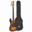 Bajo electrico | PB | Diapason Rosewood | Cuerpo Basswood | Pickguard Carey | Funda incluida | Sunburts 3 tonos