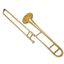 Trombon a Vara | Tenor | Bb | Yellow Brass | Laqueado | c/ estuche Madera
