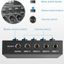 MIXER DE AUDIO DONNER MAMX1 MOUKEY-4 CANALES
