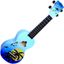 Ukelele | Soprano | HAWAI | Sengon | Diapason Caoba | Enc. Aquila | Funda | Azul esfumado
